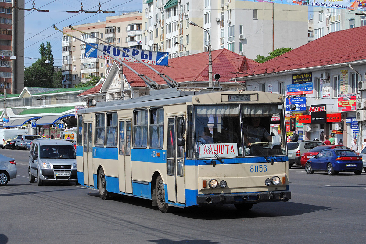 Trolleybus de Crimée, Škoda 14Tr02/6 N°. 8053