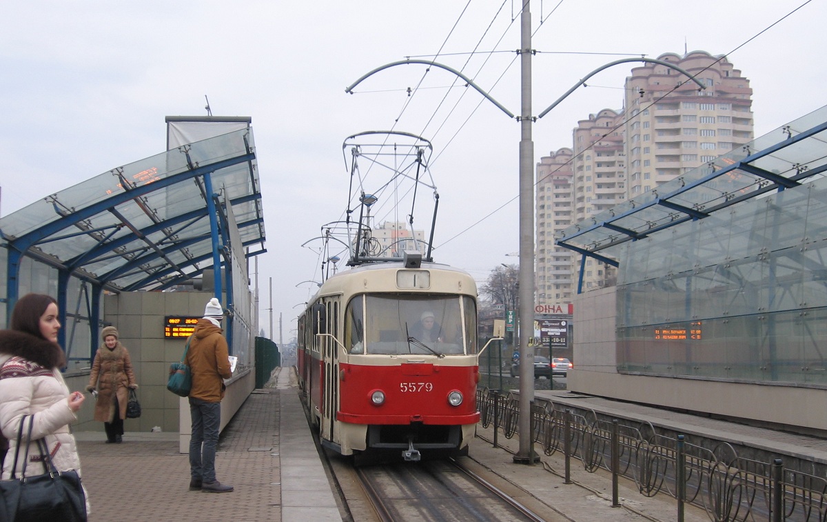 Kijów, Tatra T3SU Nr 5579