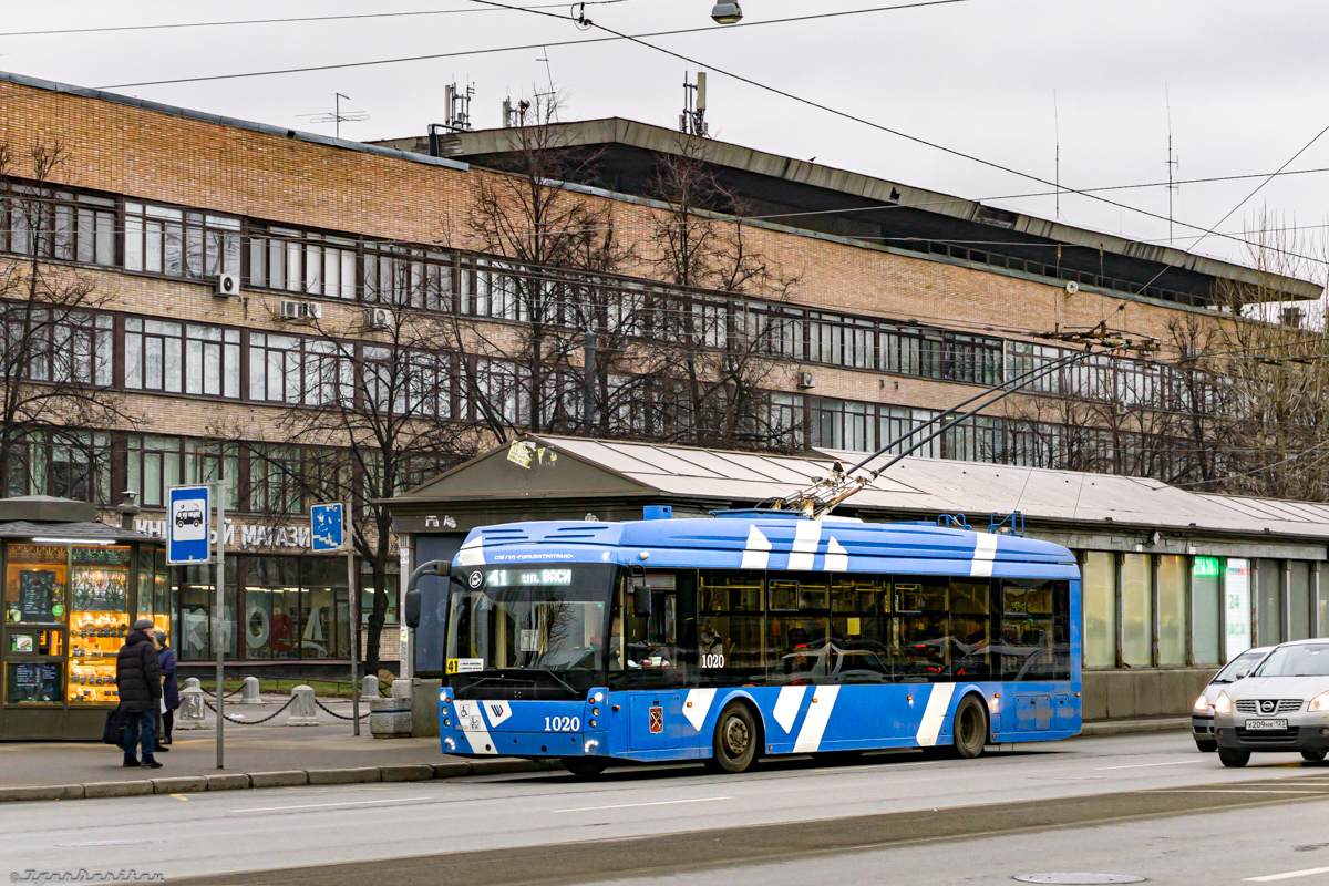 Sanktpēterburga, Trolza-5265.08 “Megapolis” № 1020