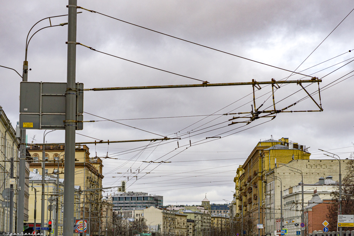 Москва — Закрытые троллейбусные линии Москва — Закрытые троллейбусные линии