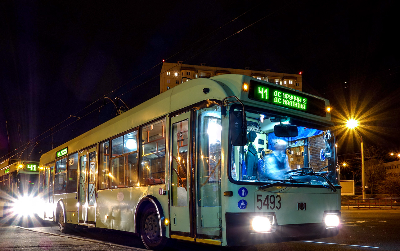 Минск, БКМ 321 № 5493