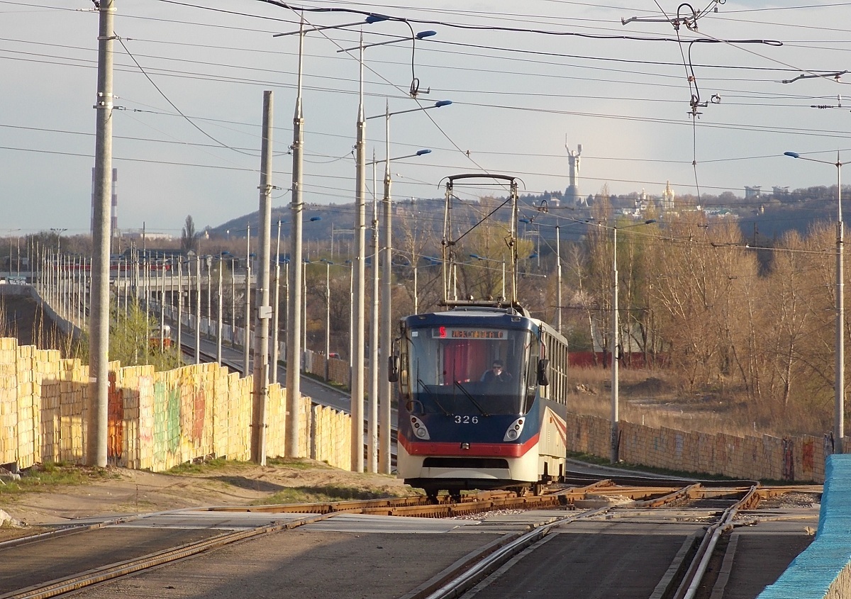 Kiev, K1 Nr. 326; Kiev — Tramway lines: Rapid line # 2