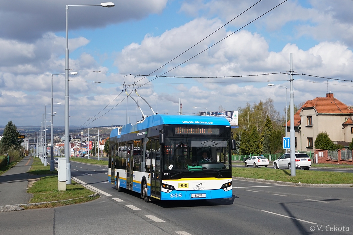 Пльзень, Ekova Electron 12T № 990