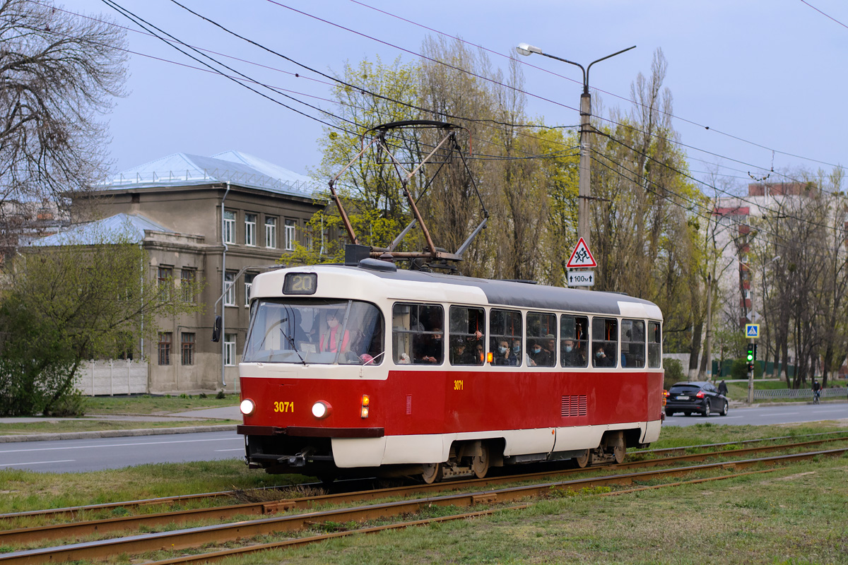 Харьков, Tatra T3SUCS № 3071