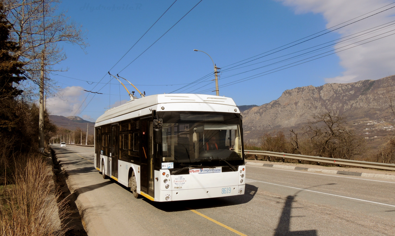 Крымский троллейбус, Тролза-5265.05 «Мегаполис» № 8619