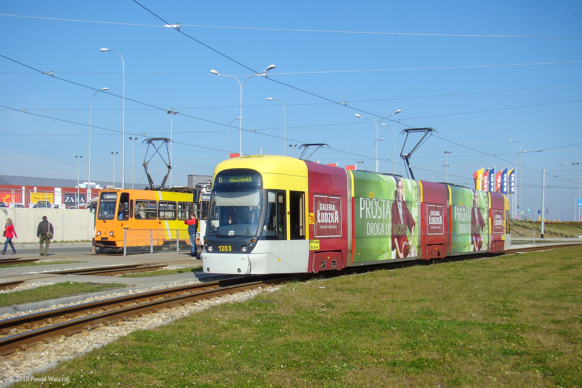 Лодзь, Bombardier Cityrunner № 1203 Лодзь, Bombardier Cityrunner № 1203