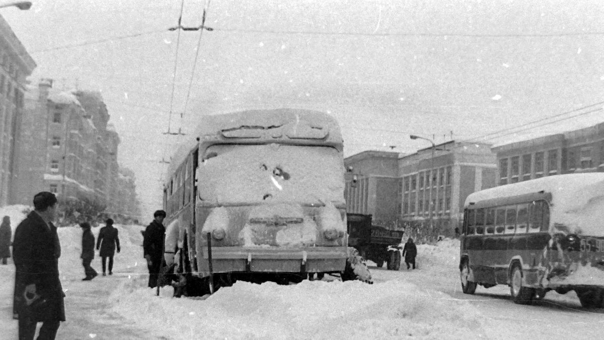 Мурманск, ЗиУ-5 № 13; Мурманск — Старые фотографии