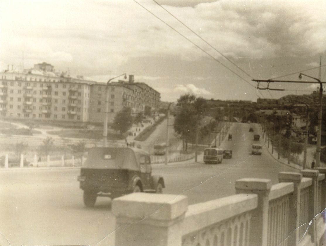 Владивосток — Исторические фотографии — троллейбус