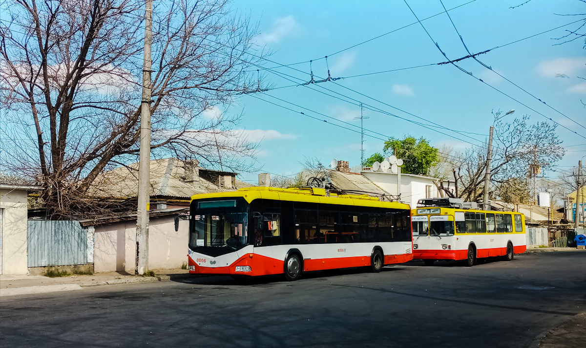 Одесса, БКМ 321 № 0006; Одесса — Одесский транспорт во время карантина