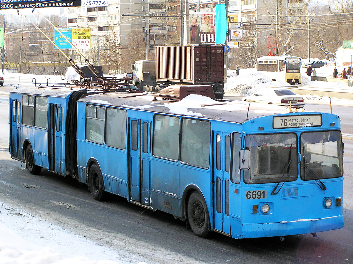 Москва, ЗиУ-6205 [620500] № 6691