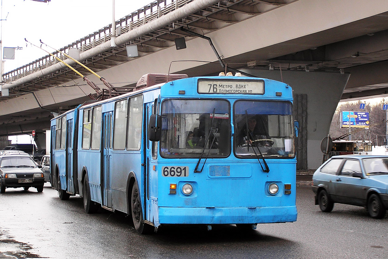 Москва, ЗиУ-6205 [620500] № 6691
