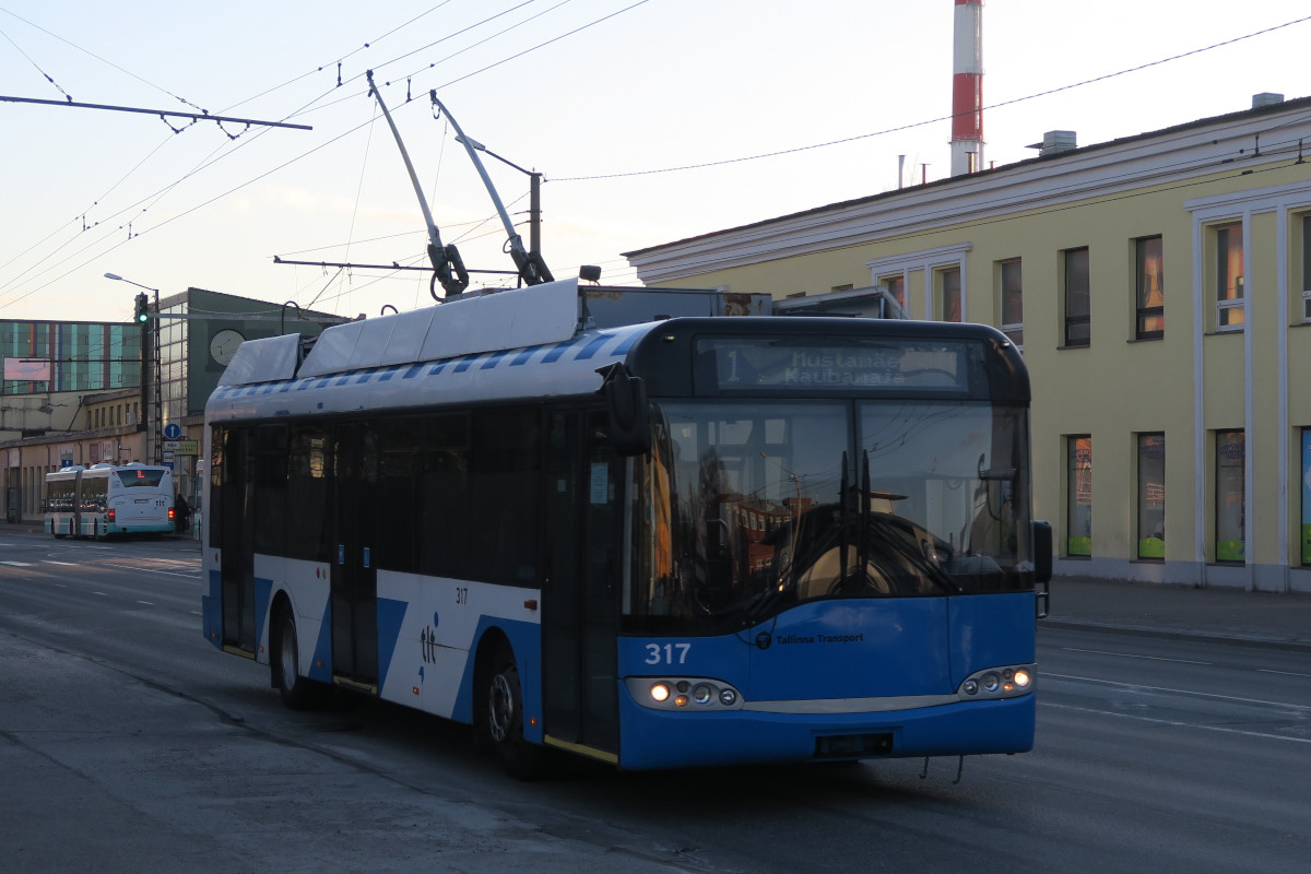 Таллінн, Solaris Trollino II 12 Ganz № 317 Таллінн, Solaris Trollino II 12 Ganz № 317