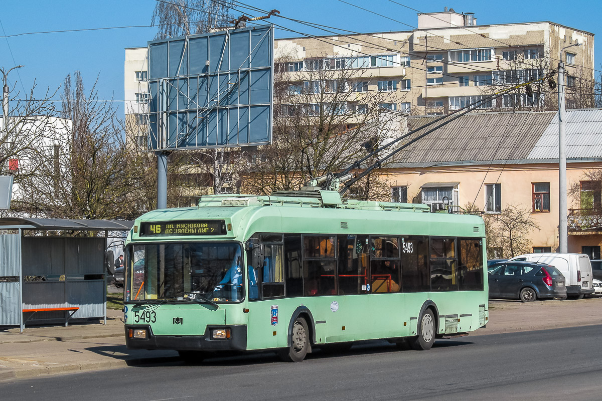 Минск, БКМ 321 № 5493