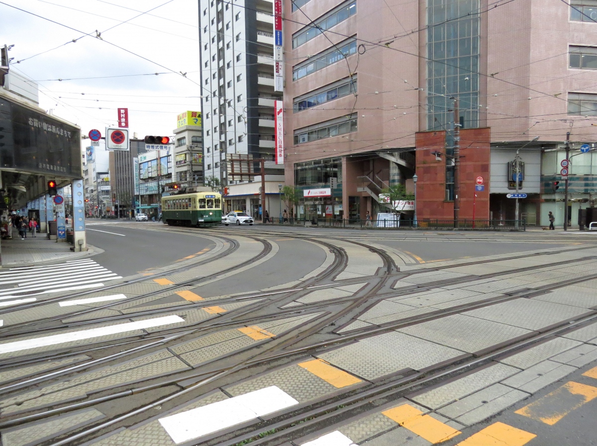 Нагасаки — Трамвайные линии и инфраструктура