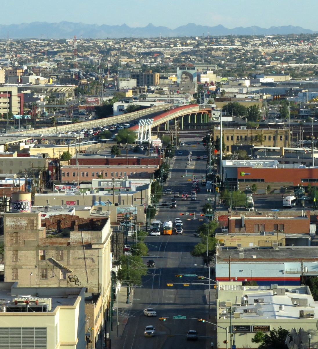 Эль-Пасо — Трамваи и виды города; Эль-Пасо — Трамвайные линии и инфраструктура