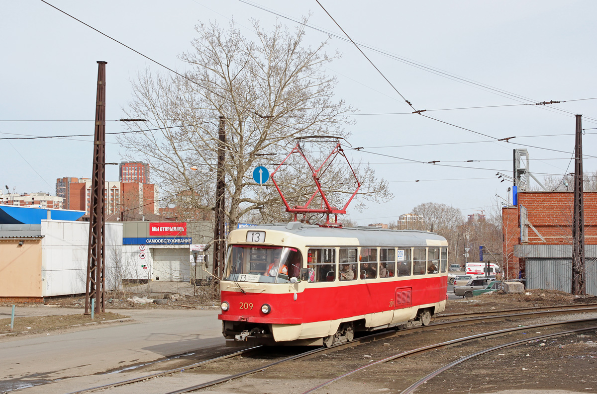 Екатеринбург, Tatra T3SU № 209
