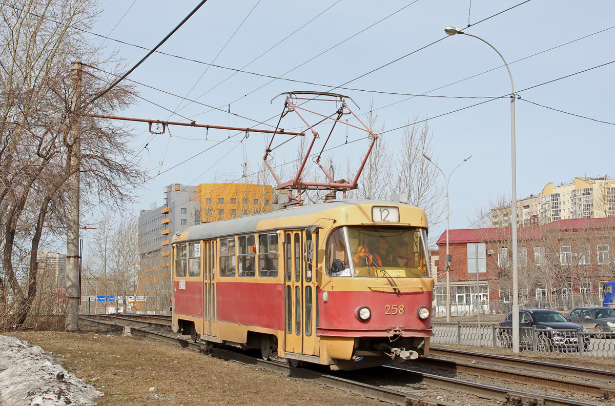 Екатеринбург, Tatra T3SU № 258