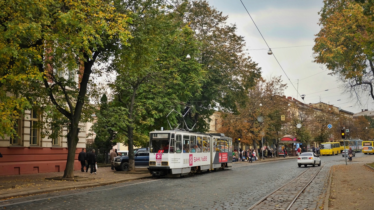 Львов, Tatra KT4D № 1169