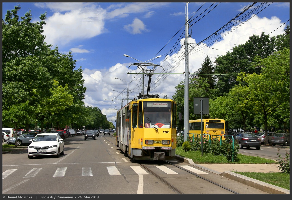 Плоешти, Tatra KT4DM № 102