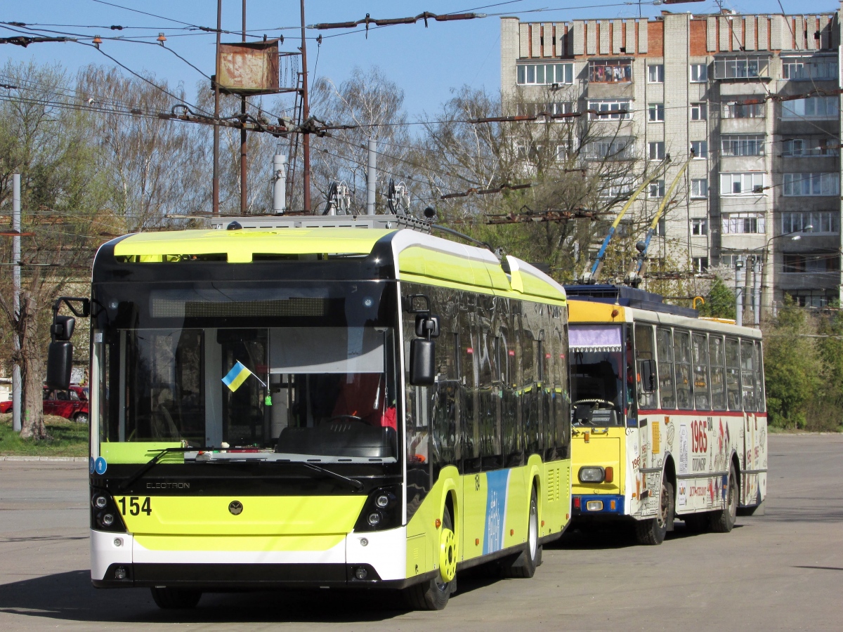 Львов, Electron T19102 № 154