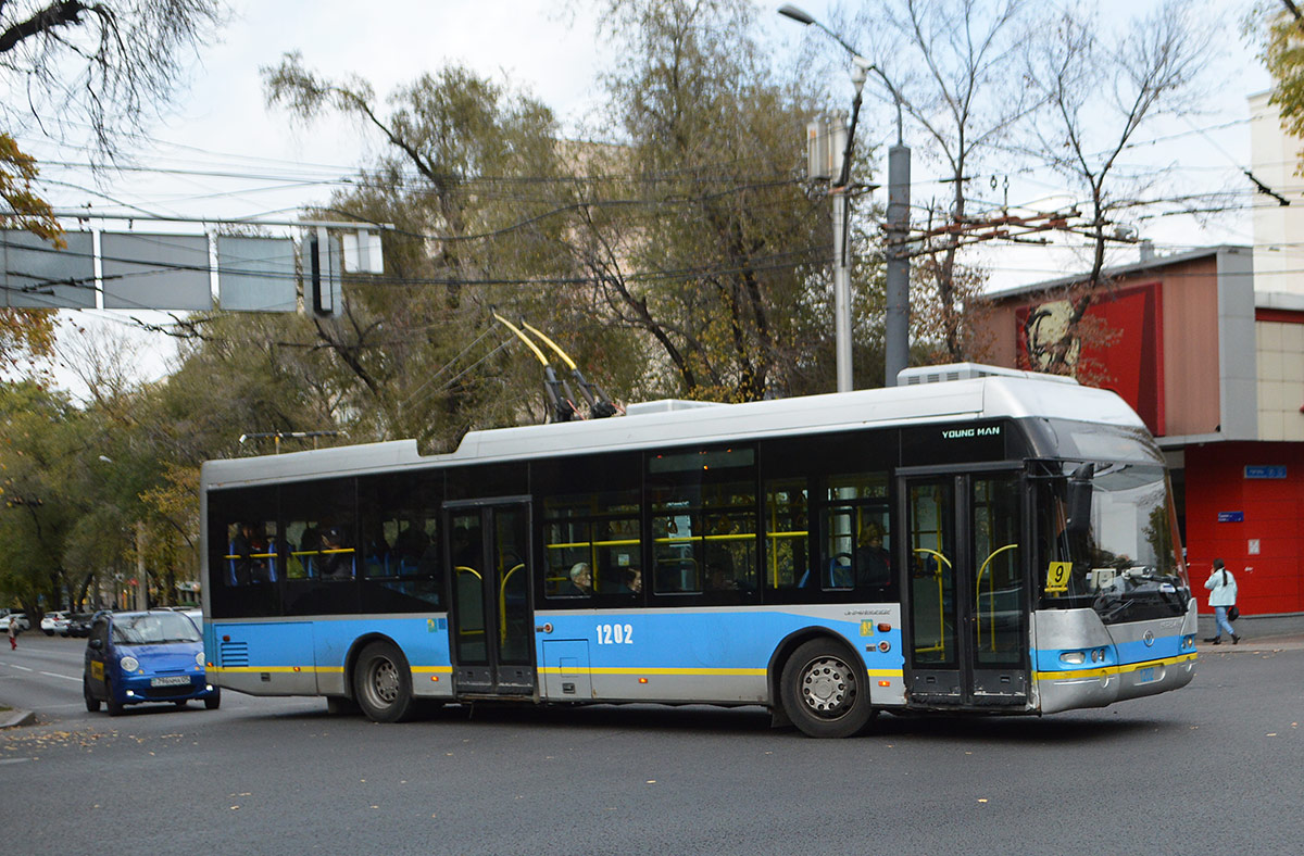 Almaty, YoungMan JNP6120GDZ (Neoplan Kazakhstan) Br. 1202