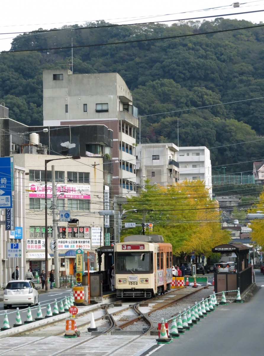 Нагасаки — Трамвайные линии и инфраструктура