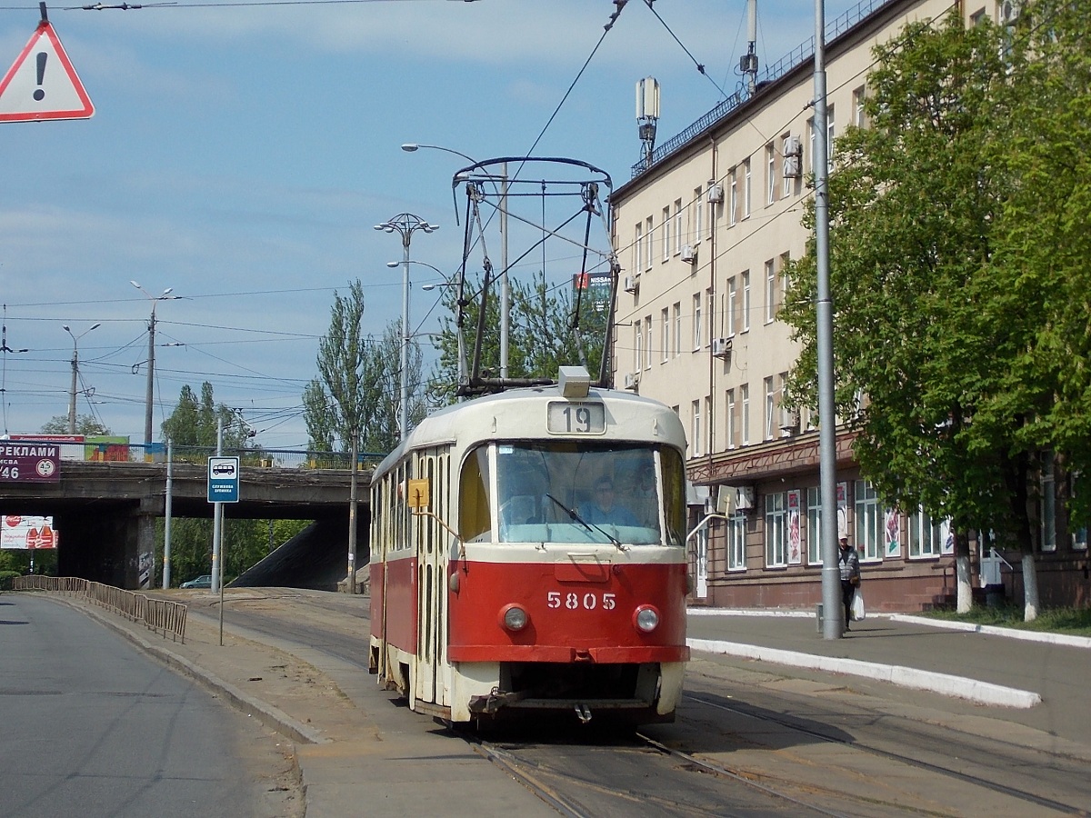 Киев, Tatra T3SU № 5805