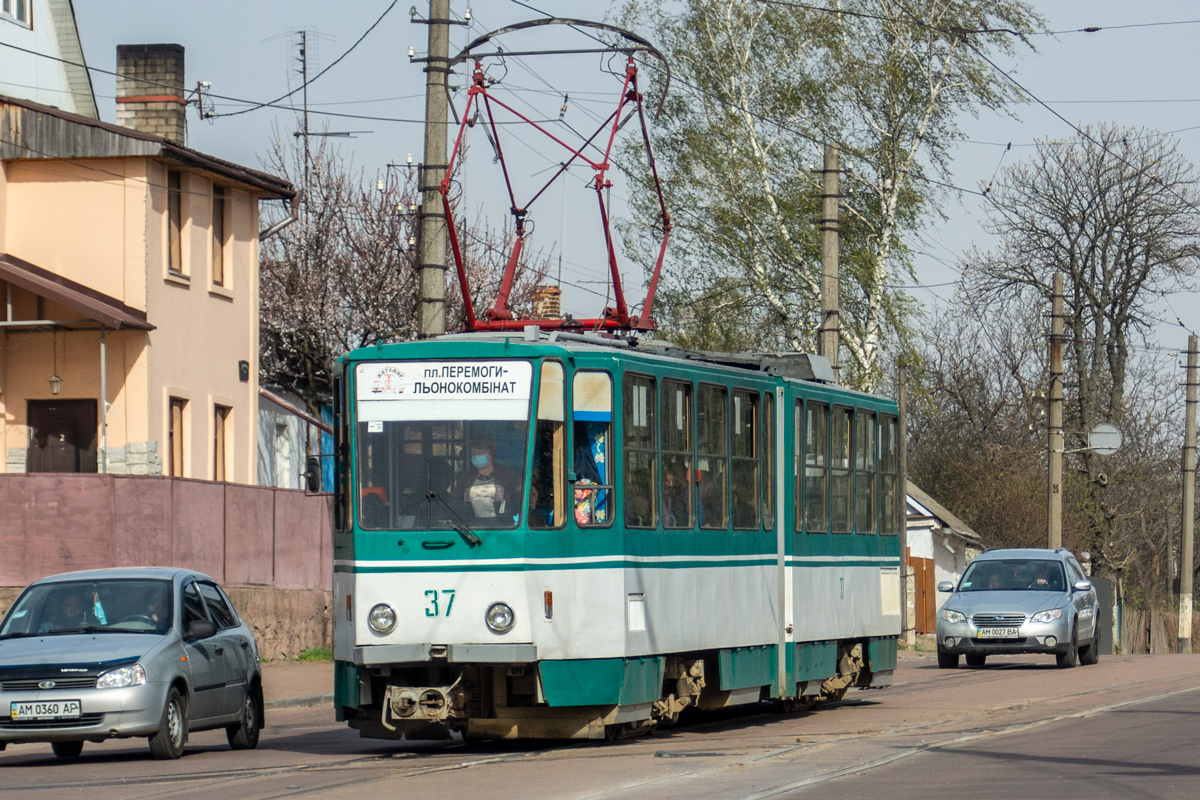 Житомир, Tatra KT4SU № 37