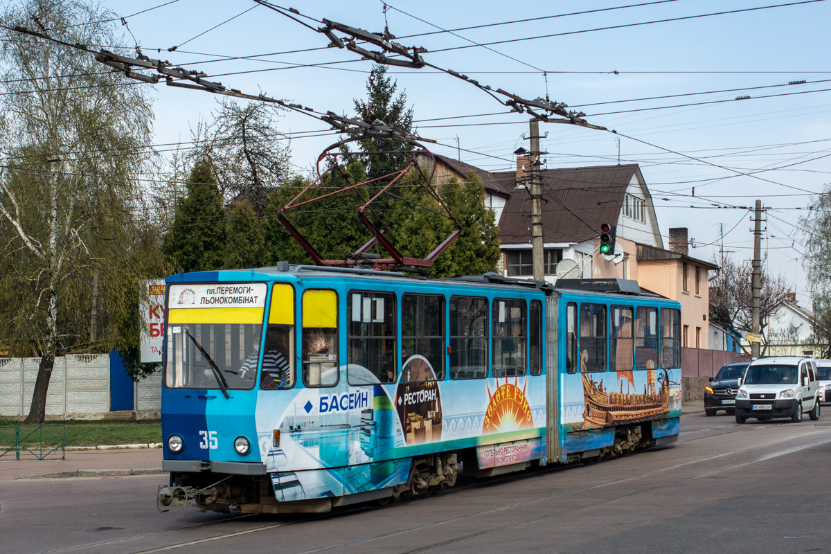 Житомир, Tatra KT4SU № 35