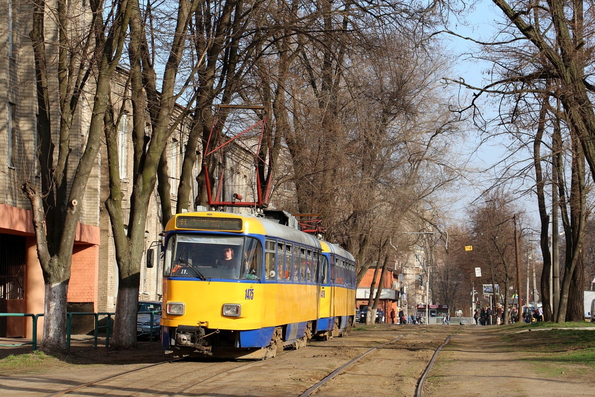 Dnipro, Tatra T4D-M1 # 1475 Dnipro, Tatra T4D-M1 # 1475