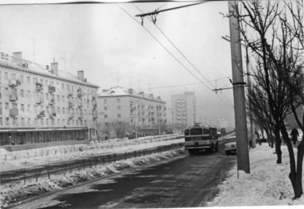 Владивосток — Исторические фотографии — троллейбус