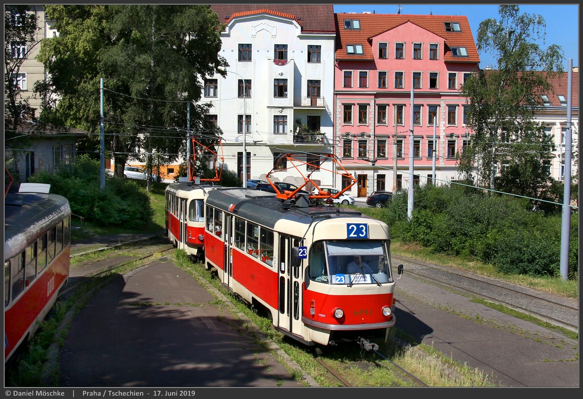 Прага, Tatra T3 № 6892