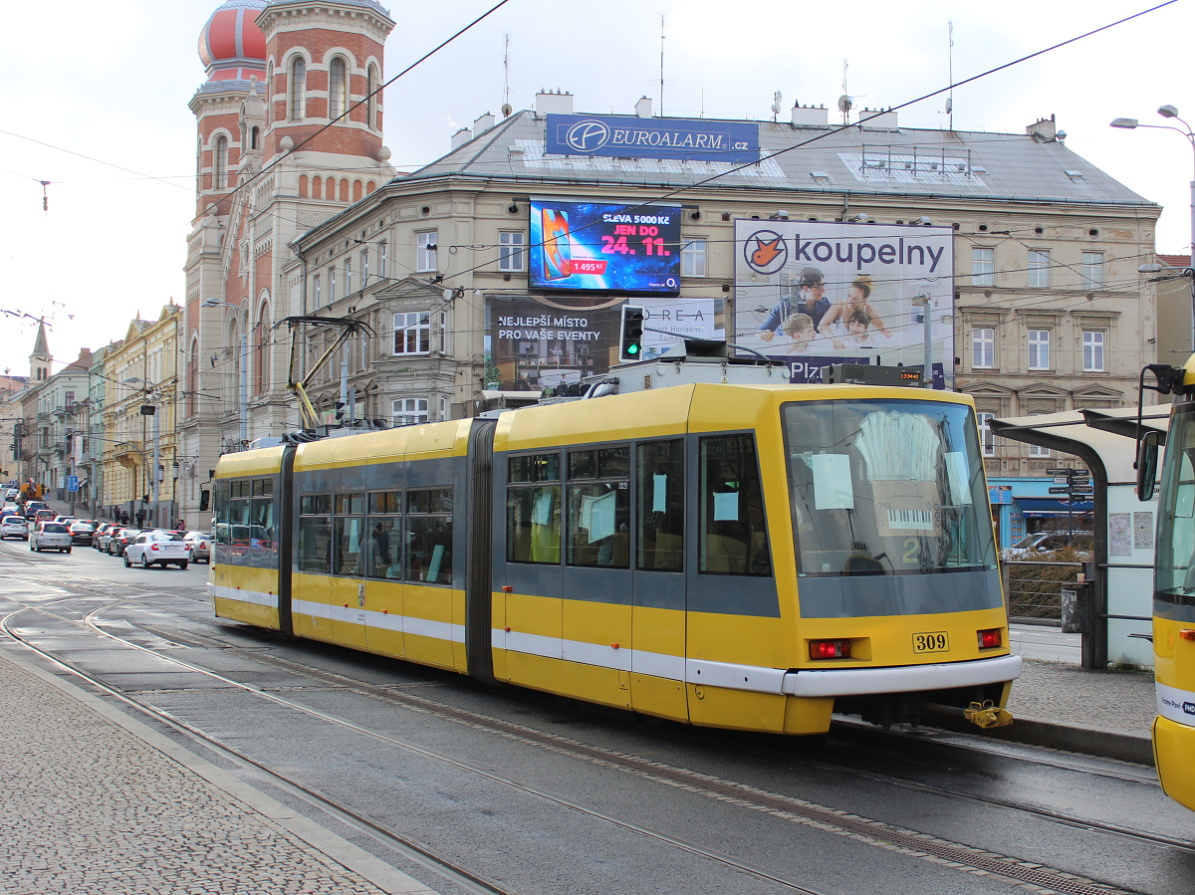 Пльзень, Škoda 03T4 Astra № 309