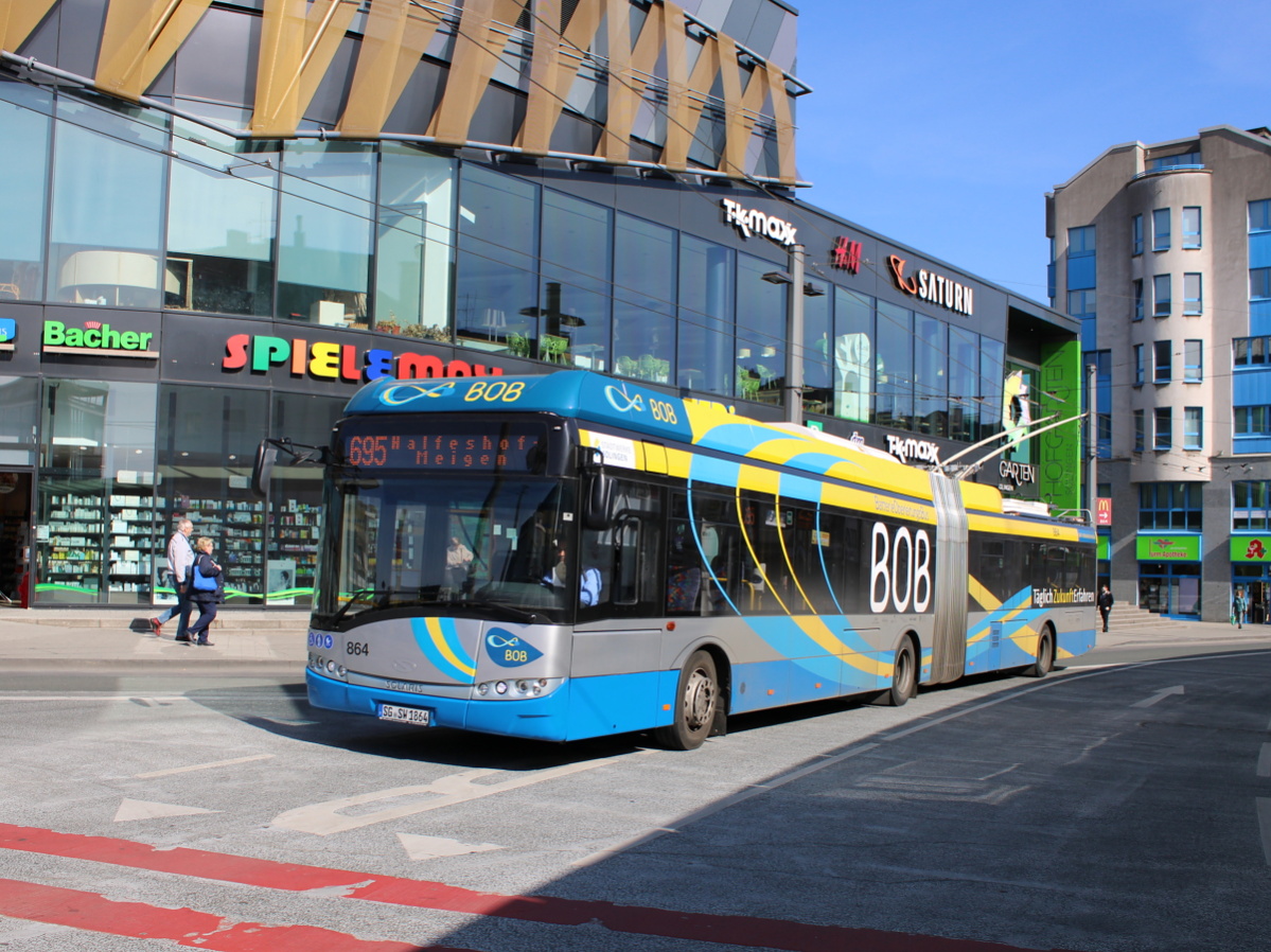 Золинген, Solaris Trollino III 18,75 Kiepe № 864