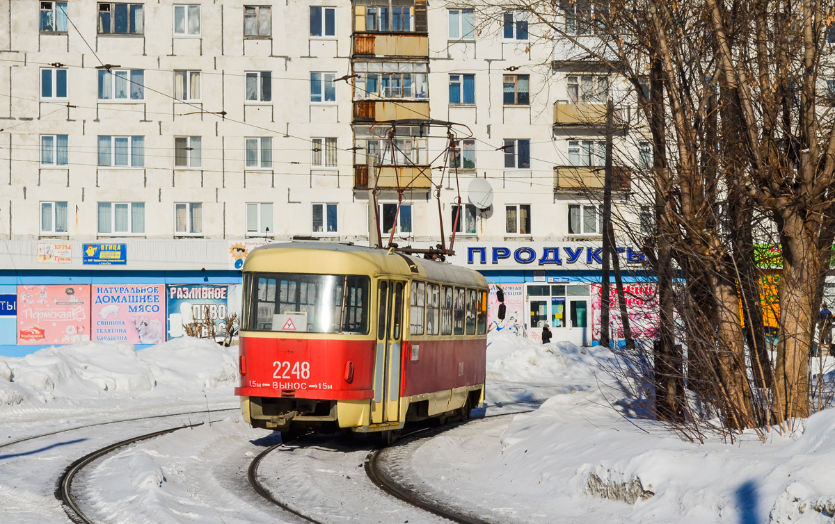 Ижевск, Tatra T3SU (двухдверная) № 2248