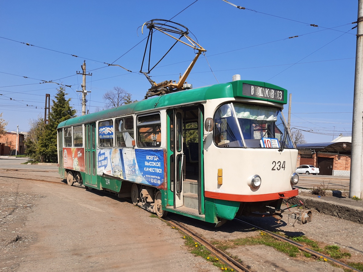 Владикавказ, Tatra T4DM № 234