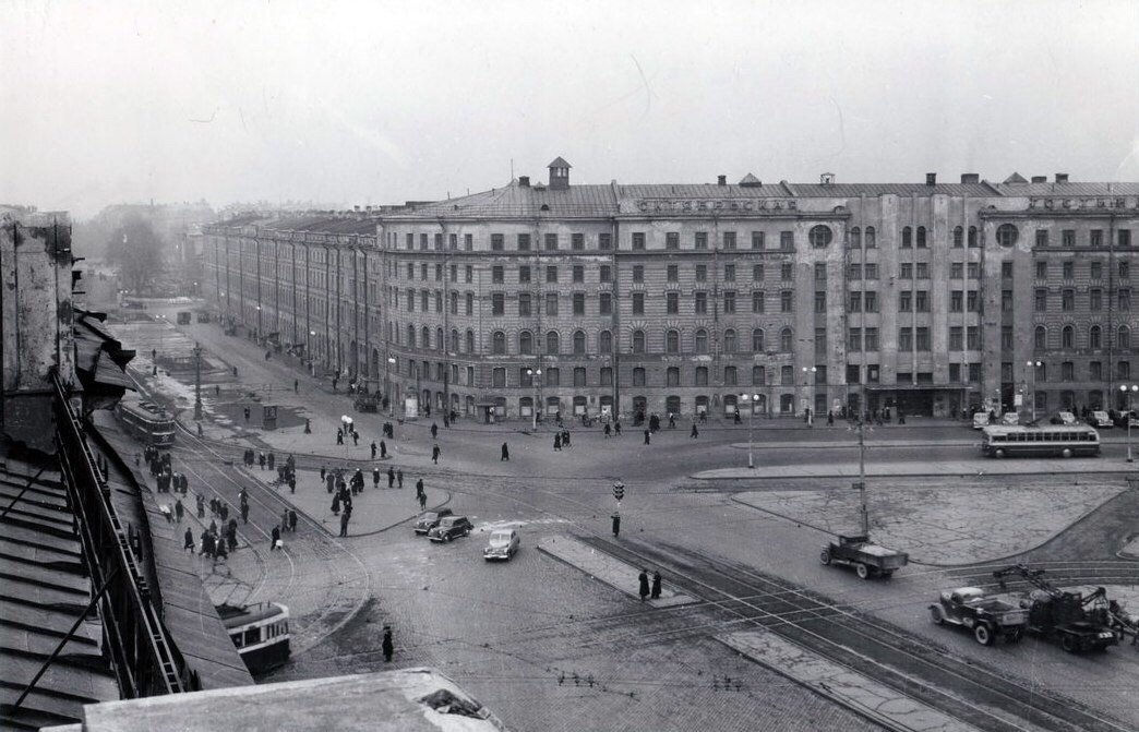 Санкт-Петербург — Исторические фотографии трамвайной инфраструктуры Санкт-Петербург — Исторические фотографии трамвайной инфраструктуры