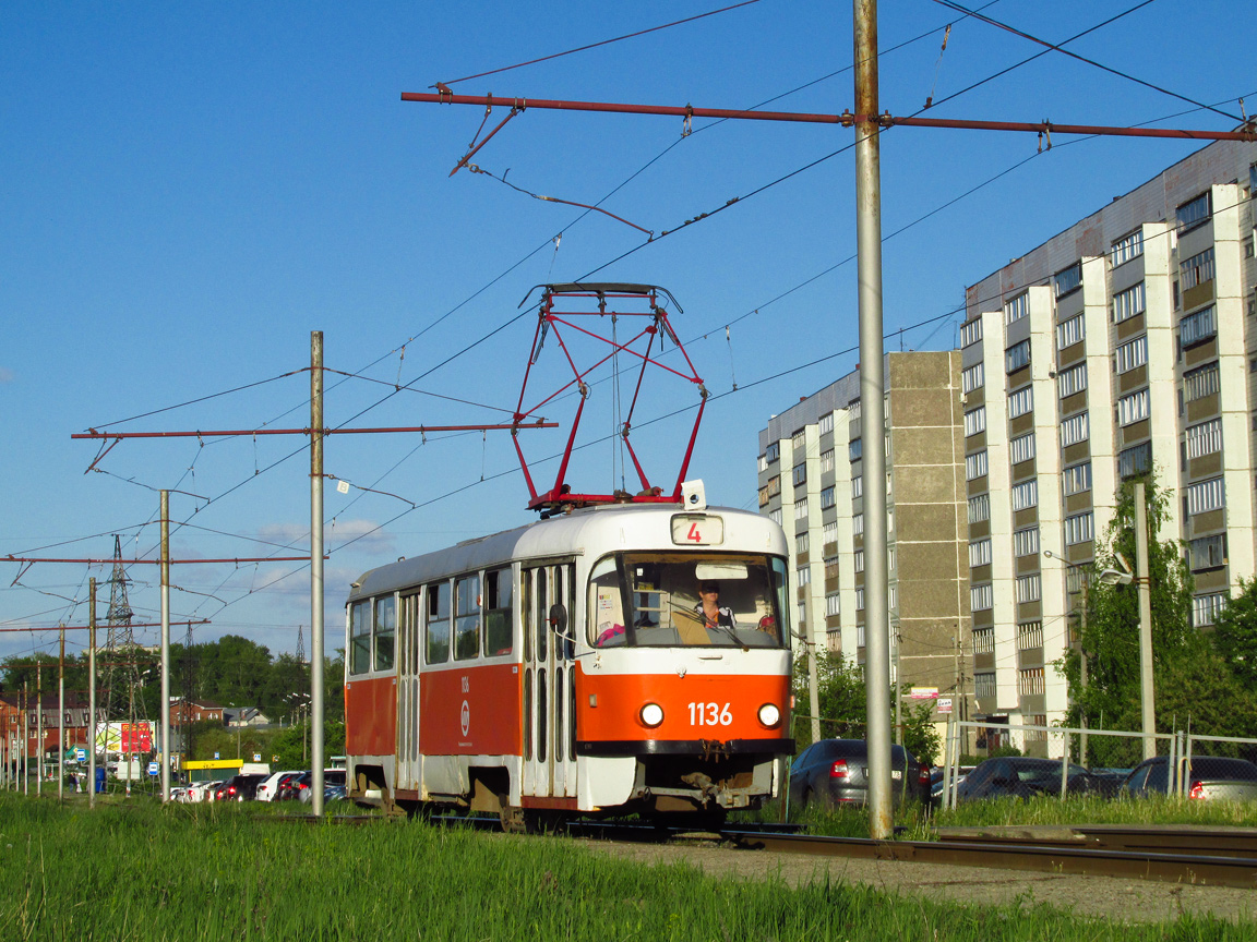 Ульяновск, Tatra T3SU № 1136