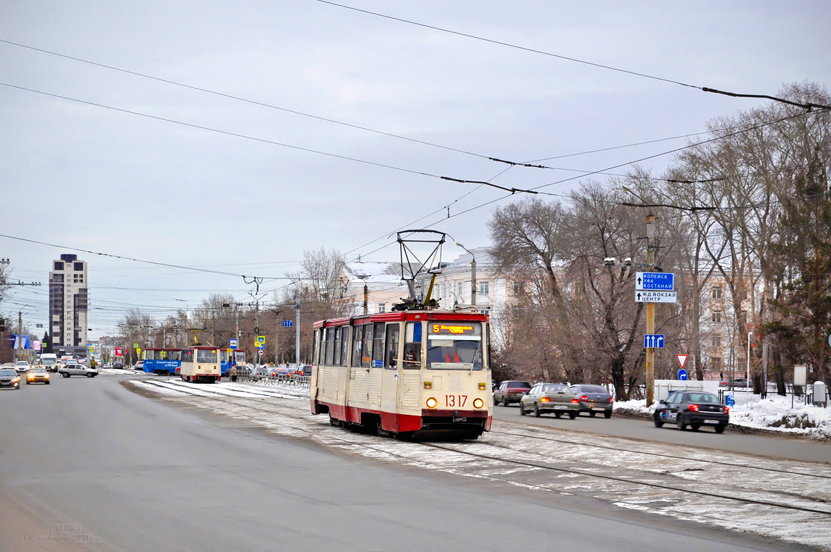 Челябинск, 71-605 (КТМ-5М3) № 1317