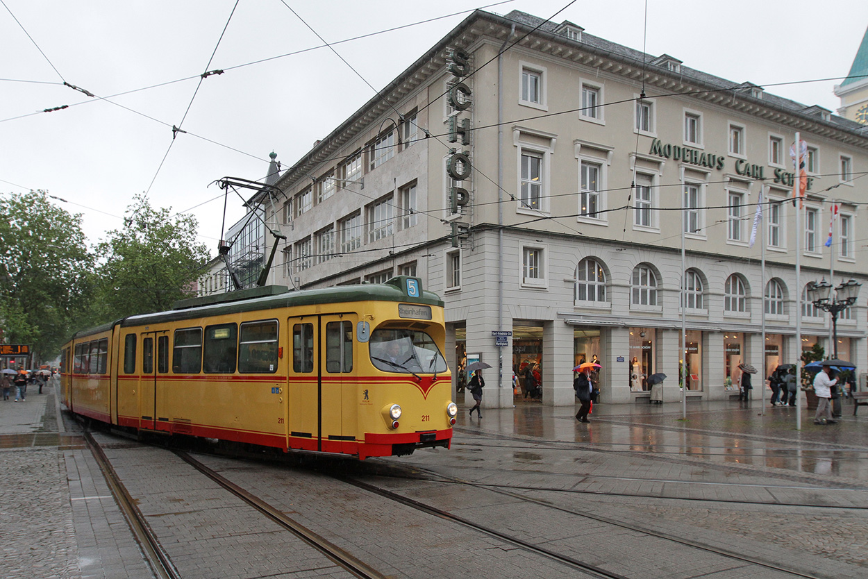 Карлсруэ, Waggon-Union GT8-D № 211