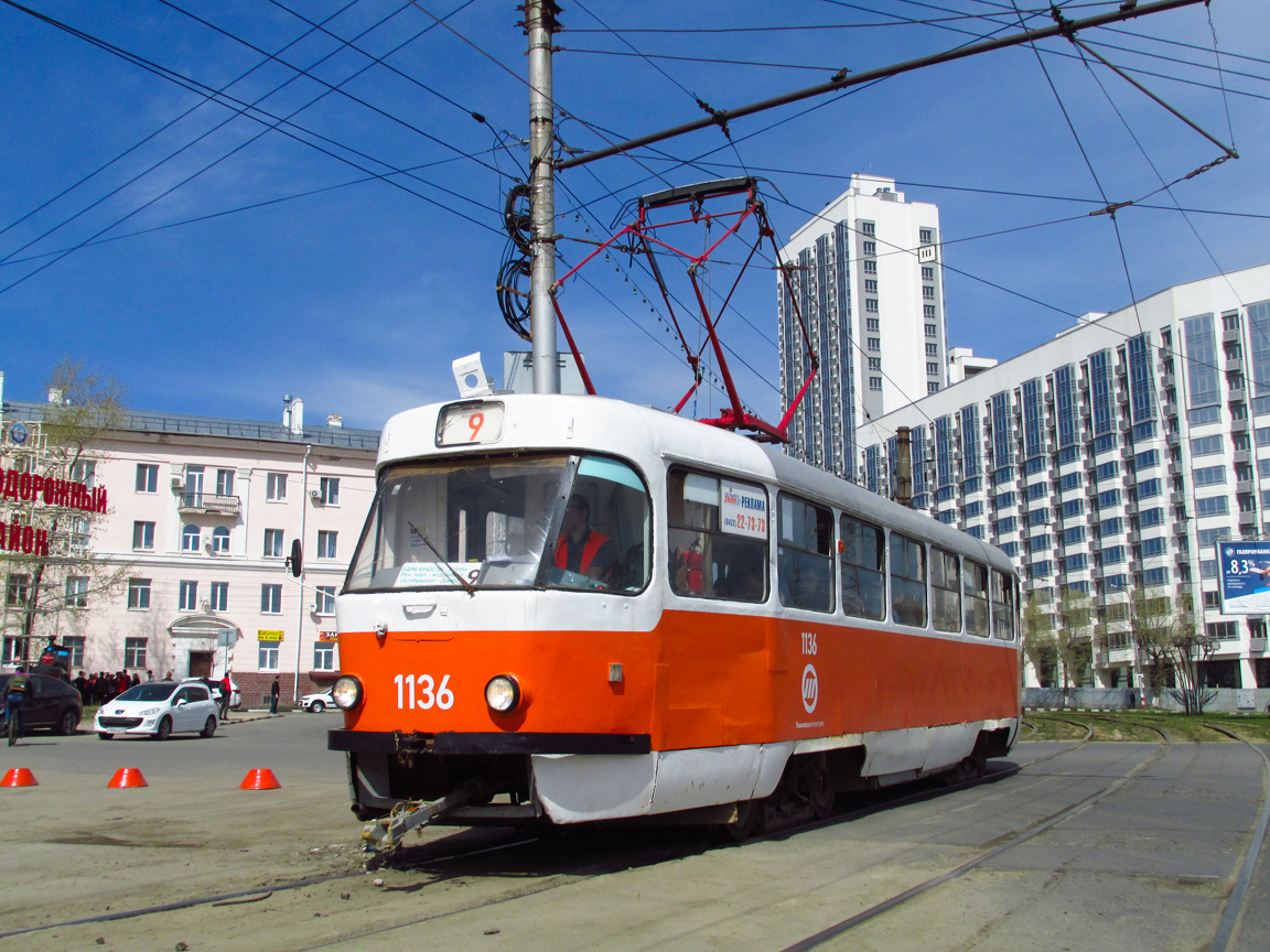Ульяновск, Tatra T3SU № 1136