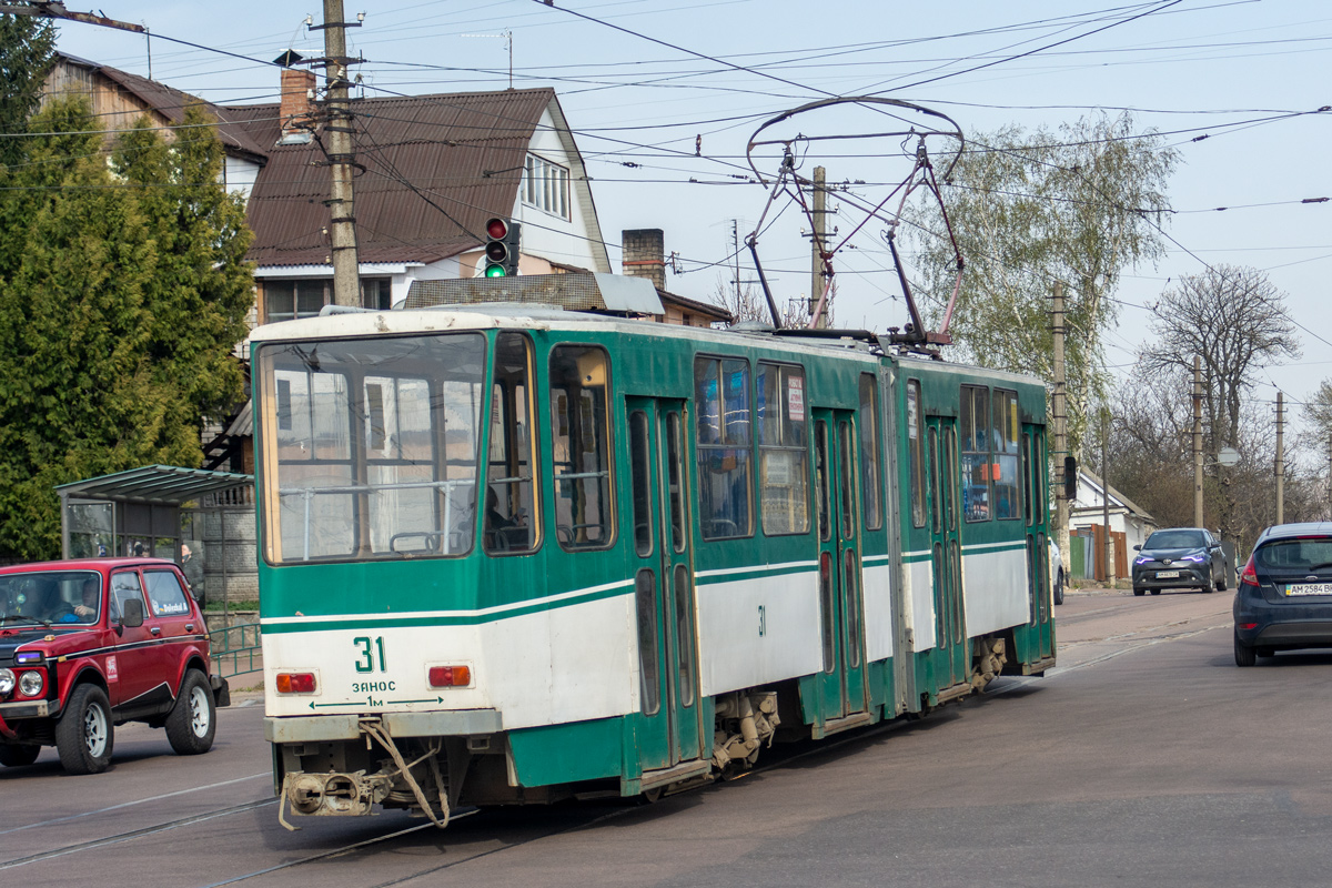 Житомир, Tatra KT4SU № 31