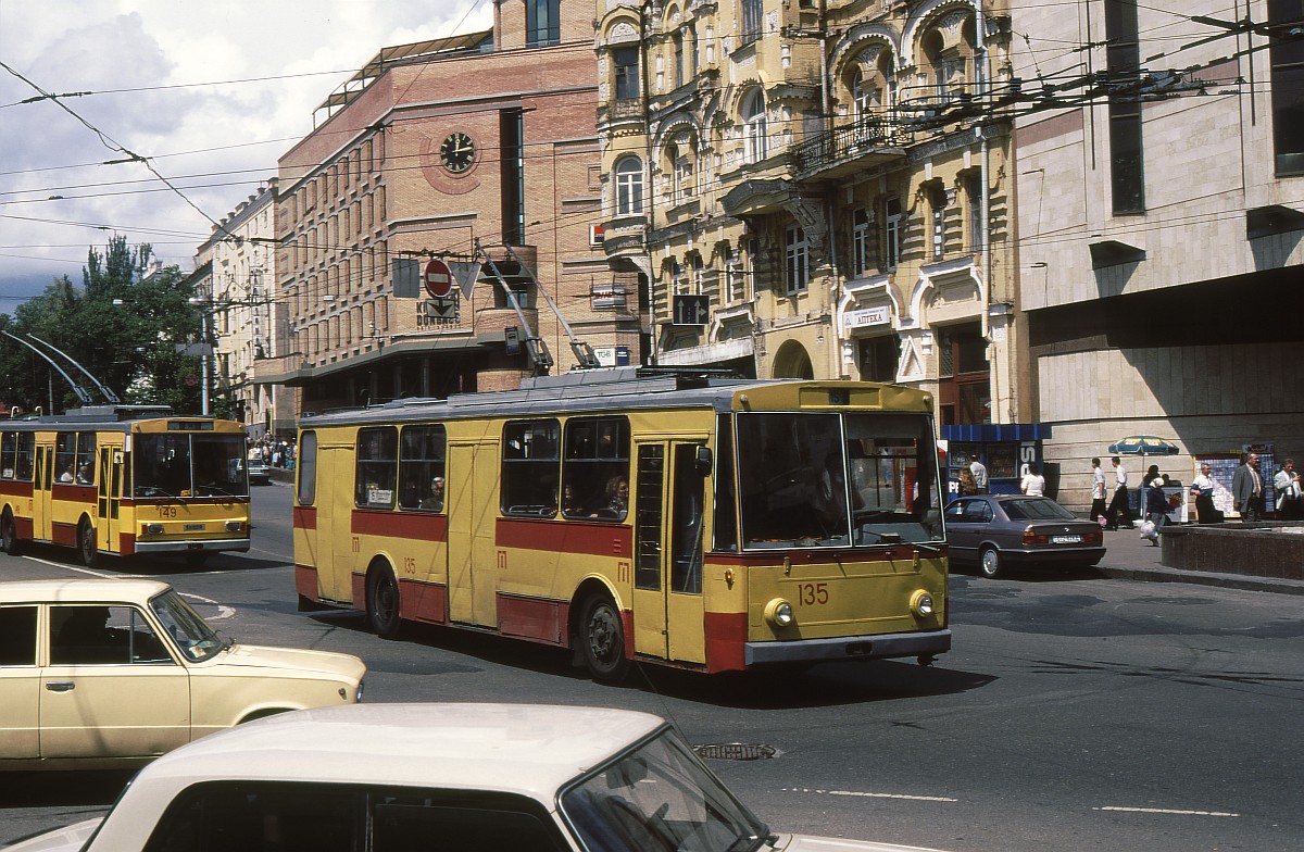 Киев, Škoda 14Tr02 № 135; Киев, Škoda 14Tr02 № 149; Киев — Исторические фотографии