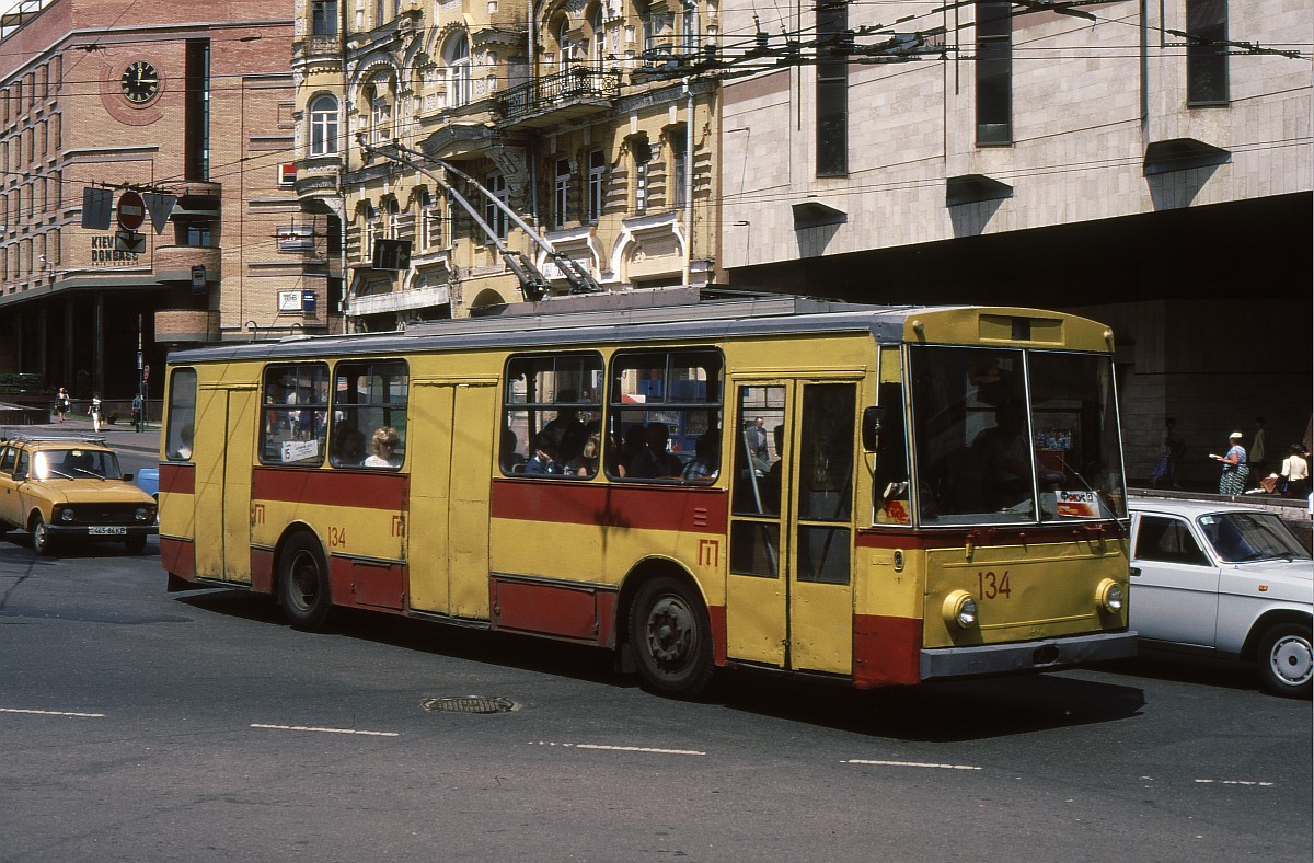 Киев, Škoda 14Tr02 № 134; Киев — Исторические фотографии