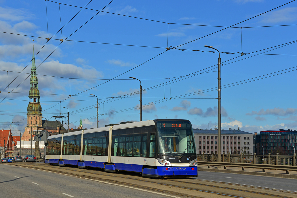 Рига, Škoda 15T1 ForCity Alfa Riga № 58066