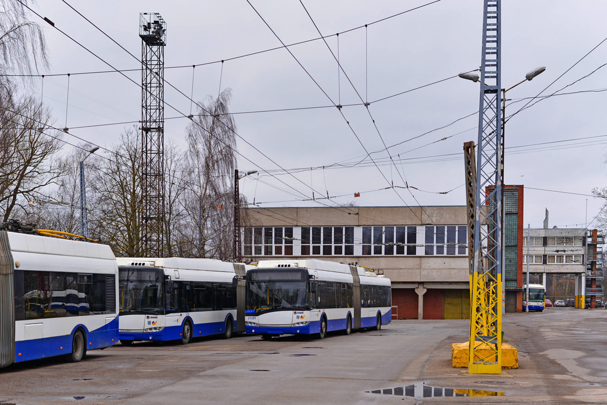 Рига, Škoda 27Tr Solaris III № 27201