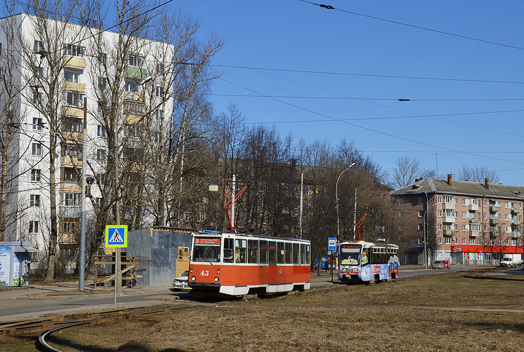 Ярославль, 71-605 (КТМ-5М3) № 43