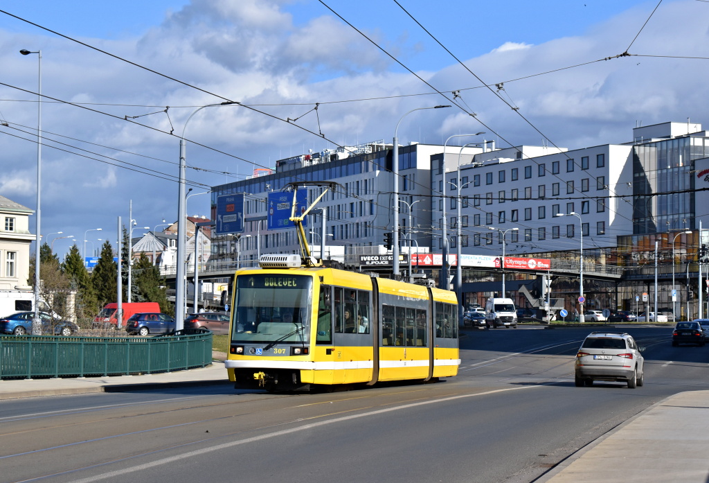 Пльзень, Škoda 03T3 Astra № 307