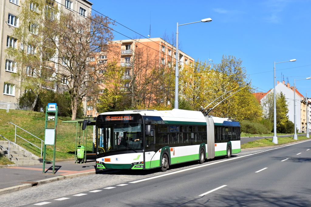 Пльзень, Škoda 27Tr Solaris IV № 588