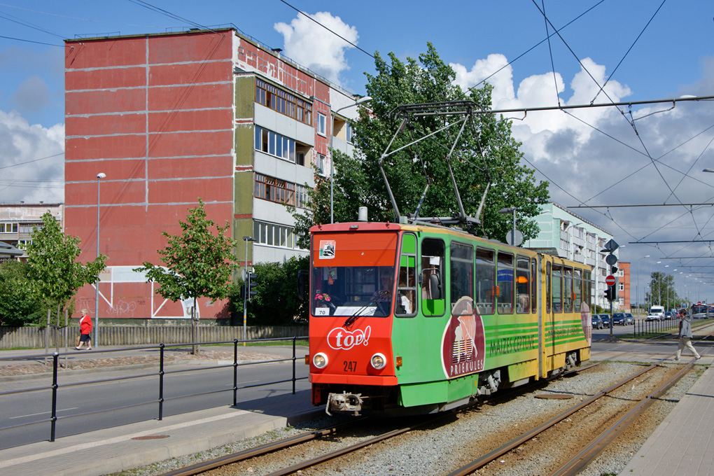 Лиепая, Tatra KT4D № 247
